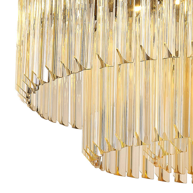 Image of Festival Glass Flush Ceiling Light