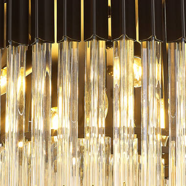 Image of Festival Glass Flush Ceiling Light