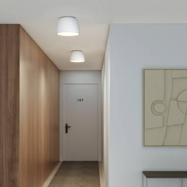 Image of Astro Taiko Flush Ceiling Light