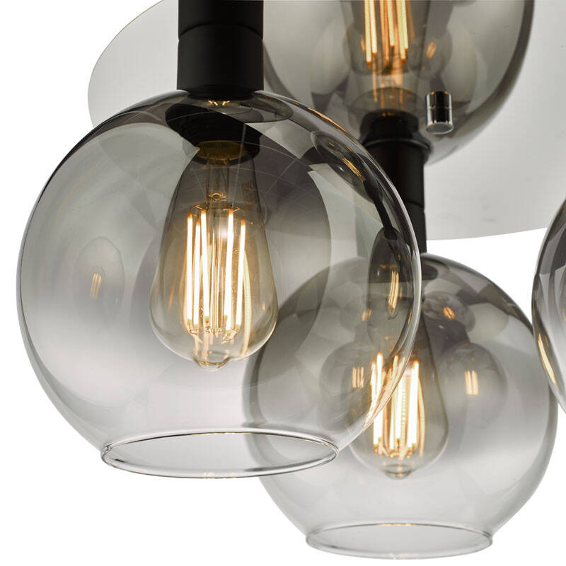 Image of Dar Lycia 3 Light Flush