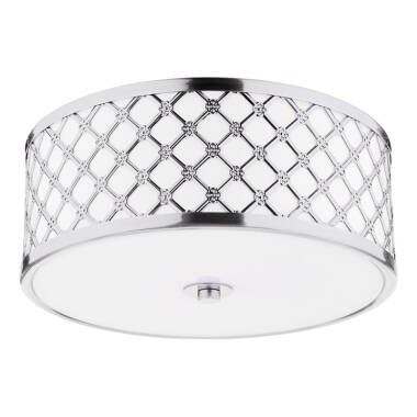 Dar Civic Flush Ceiling Light