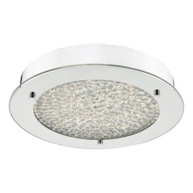 Dar Peta Crystal LED Flush Light