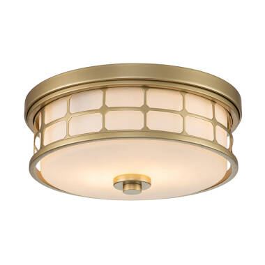 Quoizel Guardian Bathroom Flush Ceiling Light