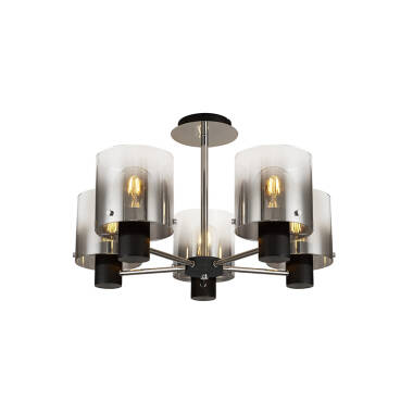 Jene 5 Arm Semi-Flush Ceiling Light