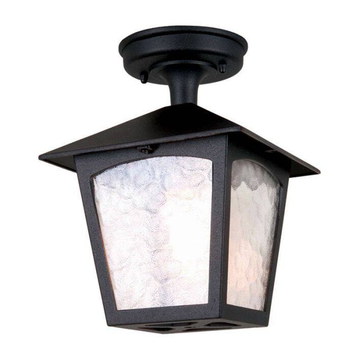 Image of Elstead York Semi Flush Porch Lantern