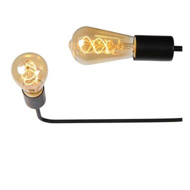 Image of Lucide Lester 6 Arm Semi-Flush Ceiling Light