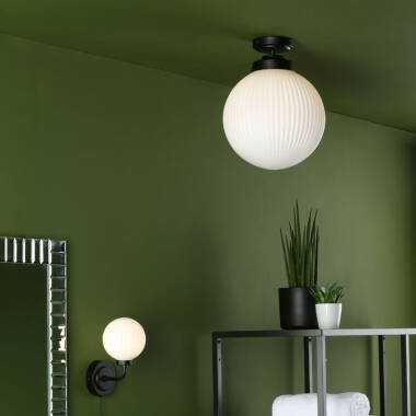 Image of Dar Alrik Bathroom Semi-Flush Ceiling Light