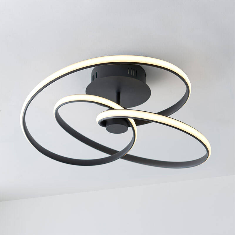 Image of Endon Dune LED Semi-Flush Ceiling Light