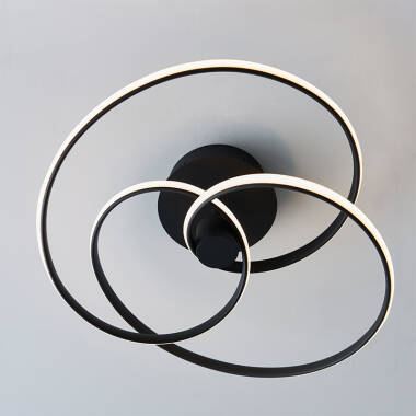 Image of Endon Dune LED Semi-Flush Ceiling Light