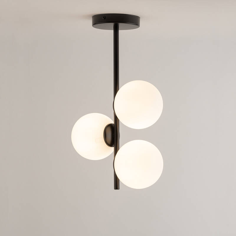 Image of Edit Koral 3 Light Semi-Flush Ceiling Light