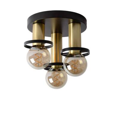 Image of Lucide Anaka 3 Arm Flush Ceiling Light