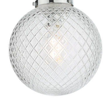 Image of Dar Wayne Bathroom Semi-Flush Ceiling Light