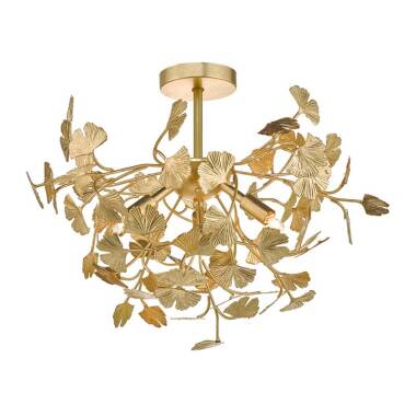 Dar Yadira Semi Flush Ceiling Light