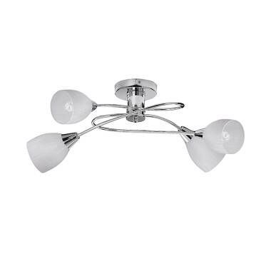 Edit Andrea 4 Arm Semi-Flush Ceiling Light