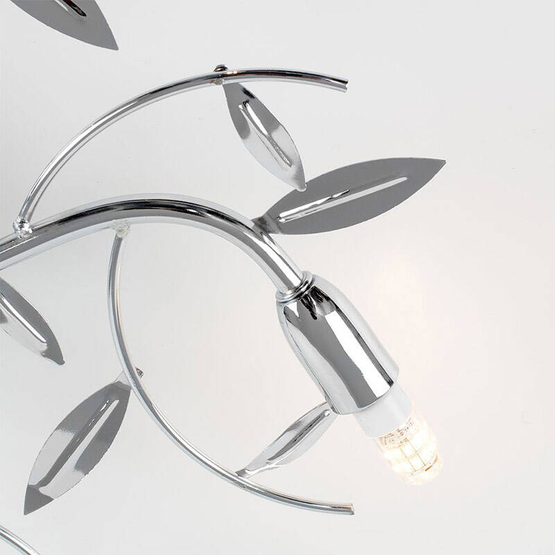 Image of Edit Blossom 5 Arm Semi-Flush Ceiling Light