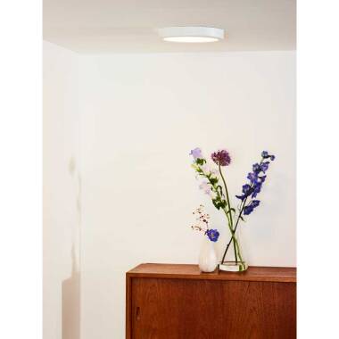 Image of Lucide Tendo Round LED Flush Ceiling Light
