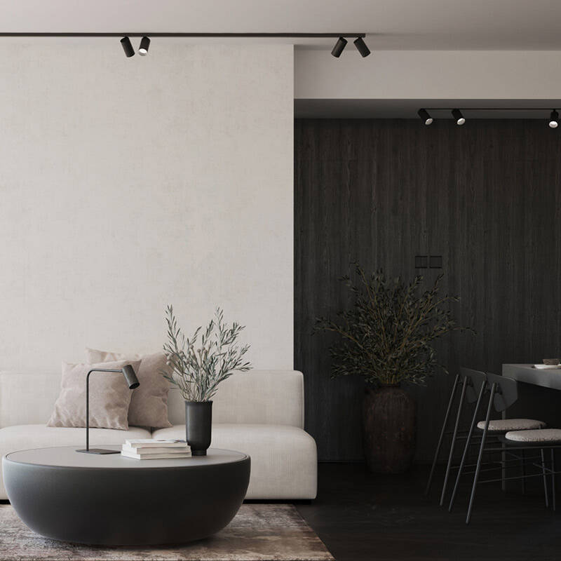 Image of Edit Mono Deep Recessed 6 Light Spotlight Bar