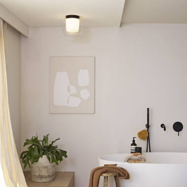 Image of Astro Aquina Flush Ceiling Light