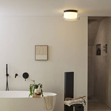 Image of Astro Aquina Flush Ceiling Light