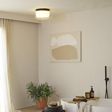 Image of Astro Aquina Flush Ceiling Light