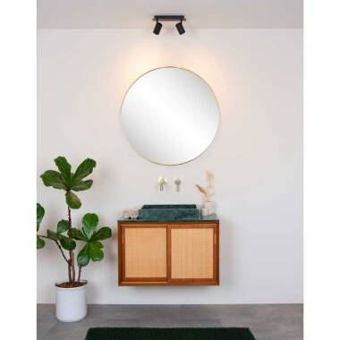 Image of Lucide Lennert 2 Light LED Spotlight Plate