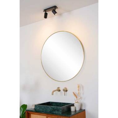 Image of Lucide Lennert 2 Light LED Spotlight Plate