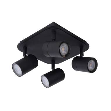 Image of Lucide Lennert 4 Light LED Spotlight Plate