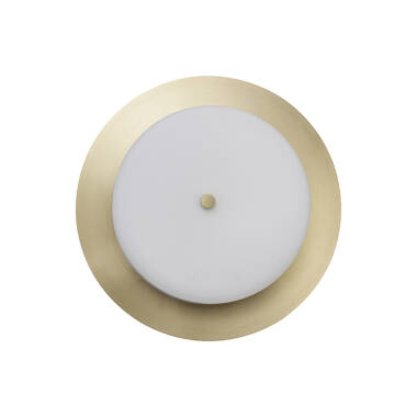 Image of Yholis Glass LED Bathroom Flush Ceiling Light