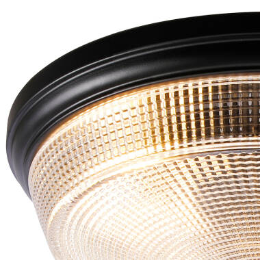 Image of Arabella Glass Flush Ceiling Light