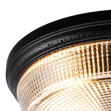 Image of Arabella Glass Flush Ceiling Light