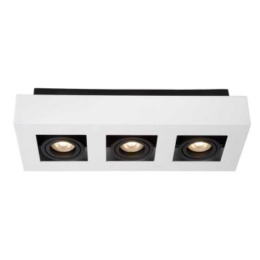 Lucide Xirax 3 Light LED Ceiling Spotlight Plate