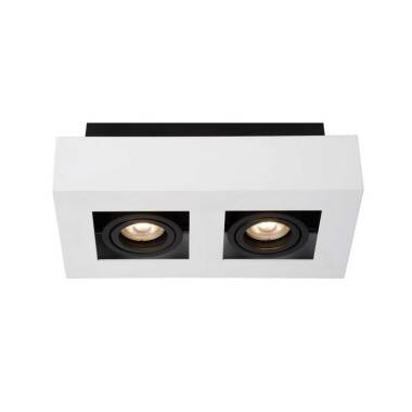 Lucide Xirax 2 Light LED Ceiling Spotlight Plate