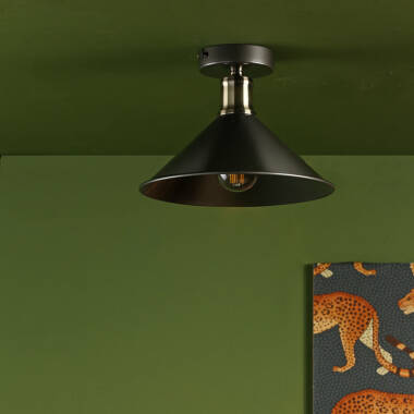 Image of Dar Jalen Semi-Flush Ceiling Light
