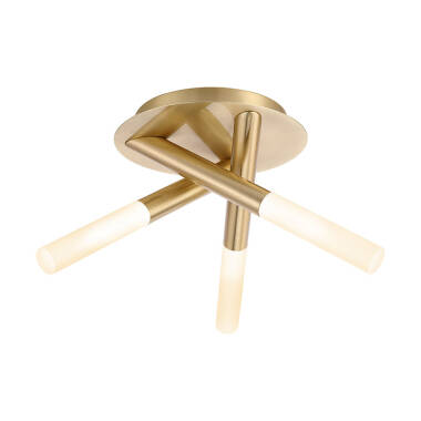 Forum Crux 3 Arm Flush Ceiling Light