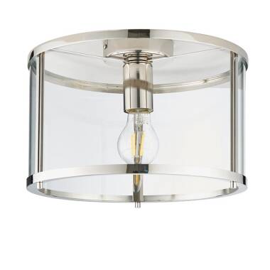 Image of Endon Hopton Flush Ceiling Light