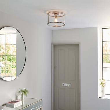 Image of Endon Hopton Flush Ceiling Light