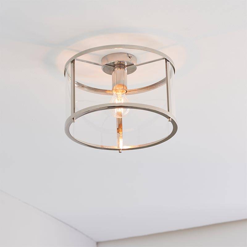 Image of Endon Hopton Flush Ceiling Light