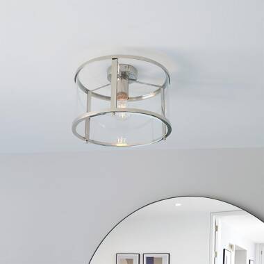 Image of Endon Hopton Flush Ceiling Light
