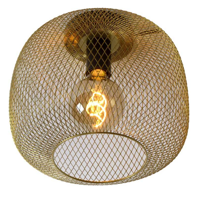 Image of Lucide Mesh Flush Ceiling Light