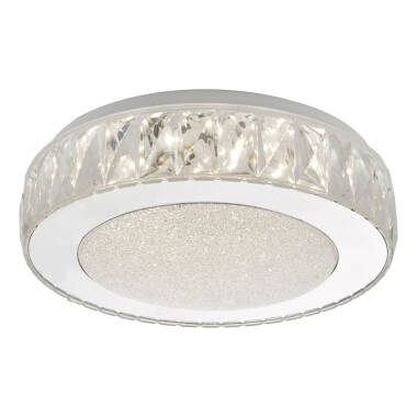 Dar Akelia LED Flush Ceiling Light