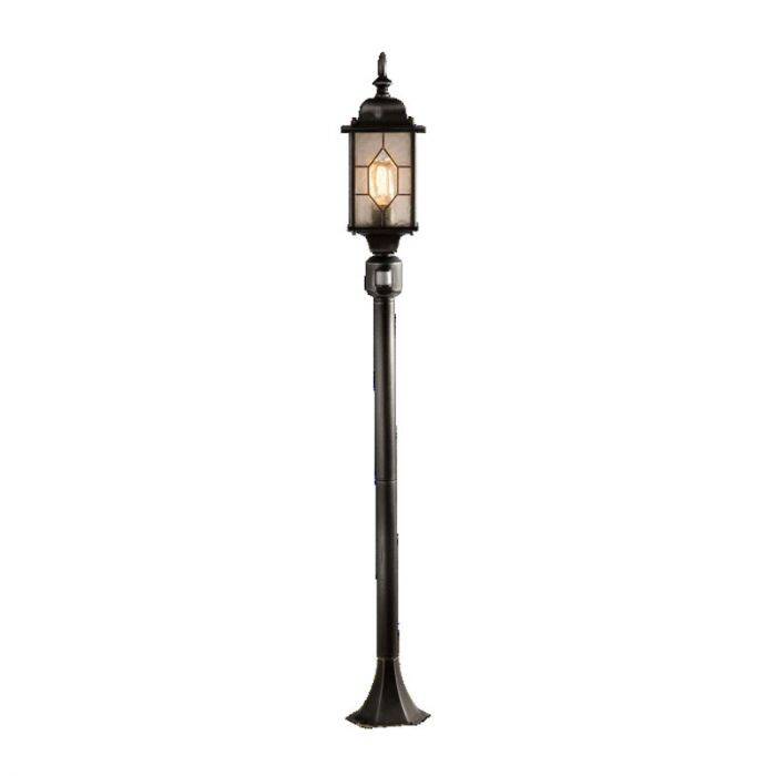 Image of Konstsmide Milano Lamp Post Light PIR Sensor