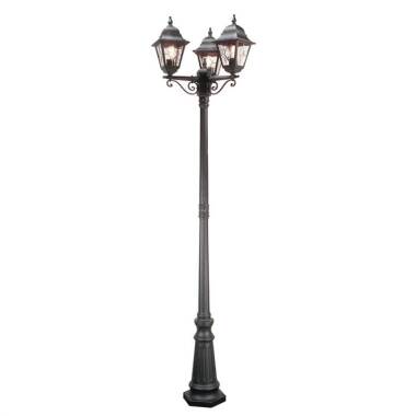 Elstead Norfolk Triple Lamp Post