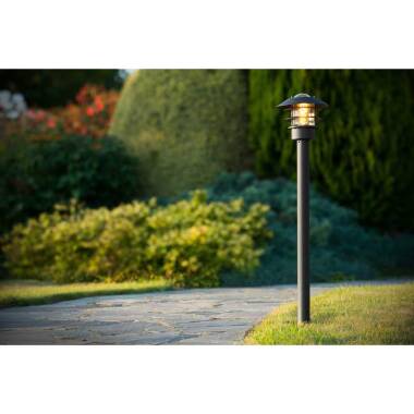 Image of Lucide Zico Tall Outdoor Post Light