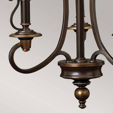 Image of Hinkley Plymouth 3 Light Chandelier