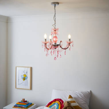 Image of Glow Marie Therese 3 Light Chandelier