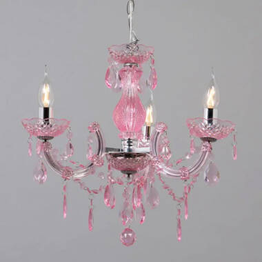 Image of Glow Marie Therese 3 Light Chandelier