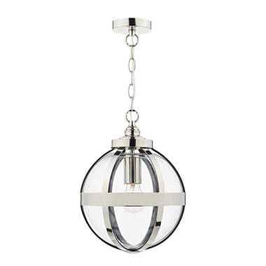 Dar Heath Glass Ceiling Pendant Light