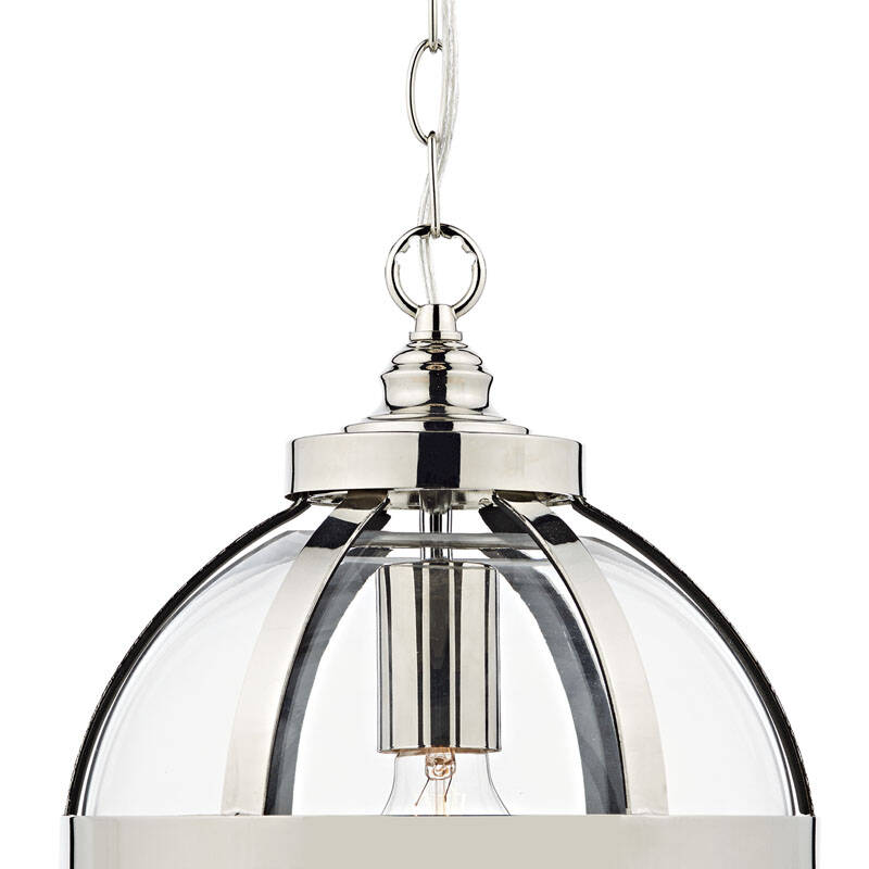 Image of Dar Heath Glass Ceiling Pendant Light