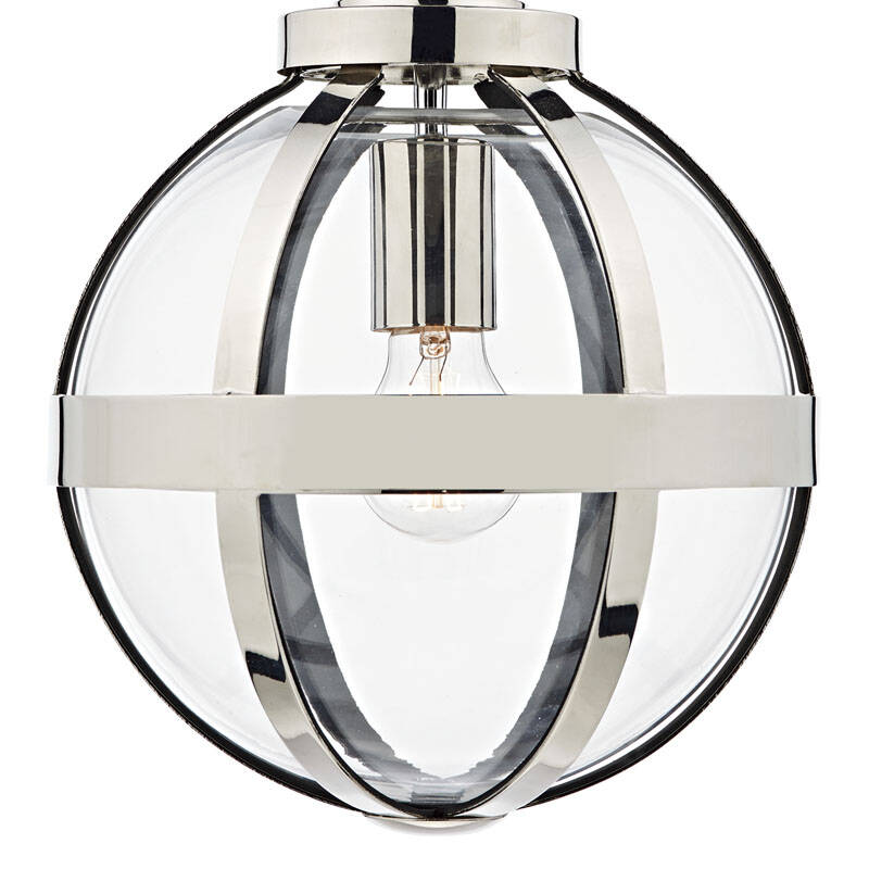 Image of Dar Heath Glass Ceiling Pendant Light