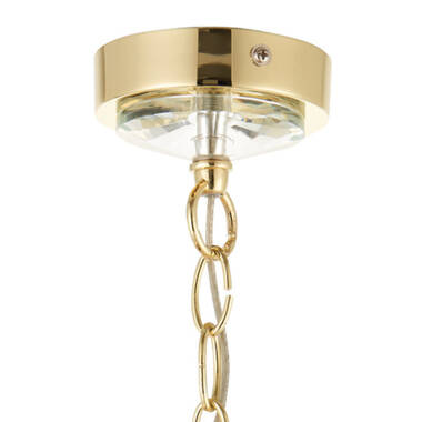 Image of Endon Nixon 3 Light Ceiling Pendant Light